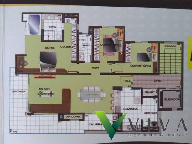#320 - Apartamento para Venda em Lucas do Rio Verde - MT - 2